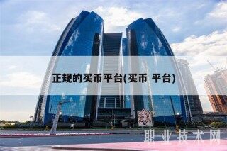 正规的买币平台(买币 平台)